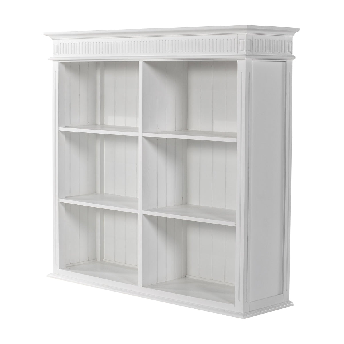 NovaSolo Skansen Hutch Unit with 6 Shelves, Classic White – view 9