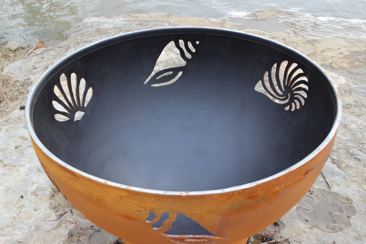 Fire Pit Art Beachcomber Fire Pit – view 2
