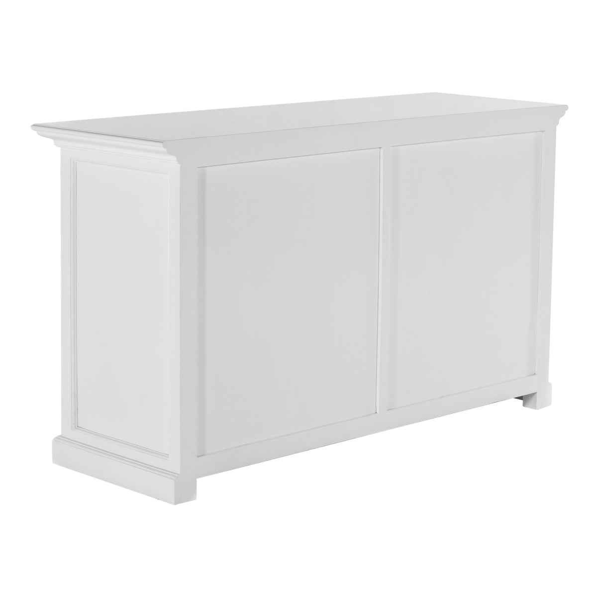 NovaSolo Halifax Classic Buffet with Glass Doors, Classic White – view 6