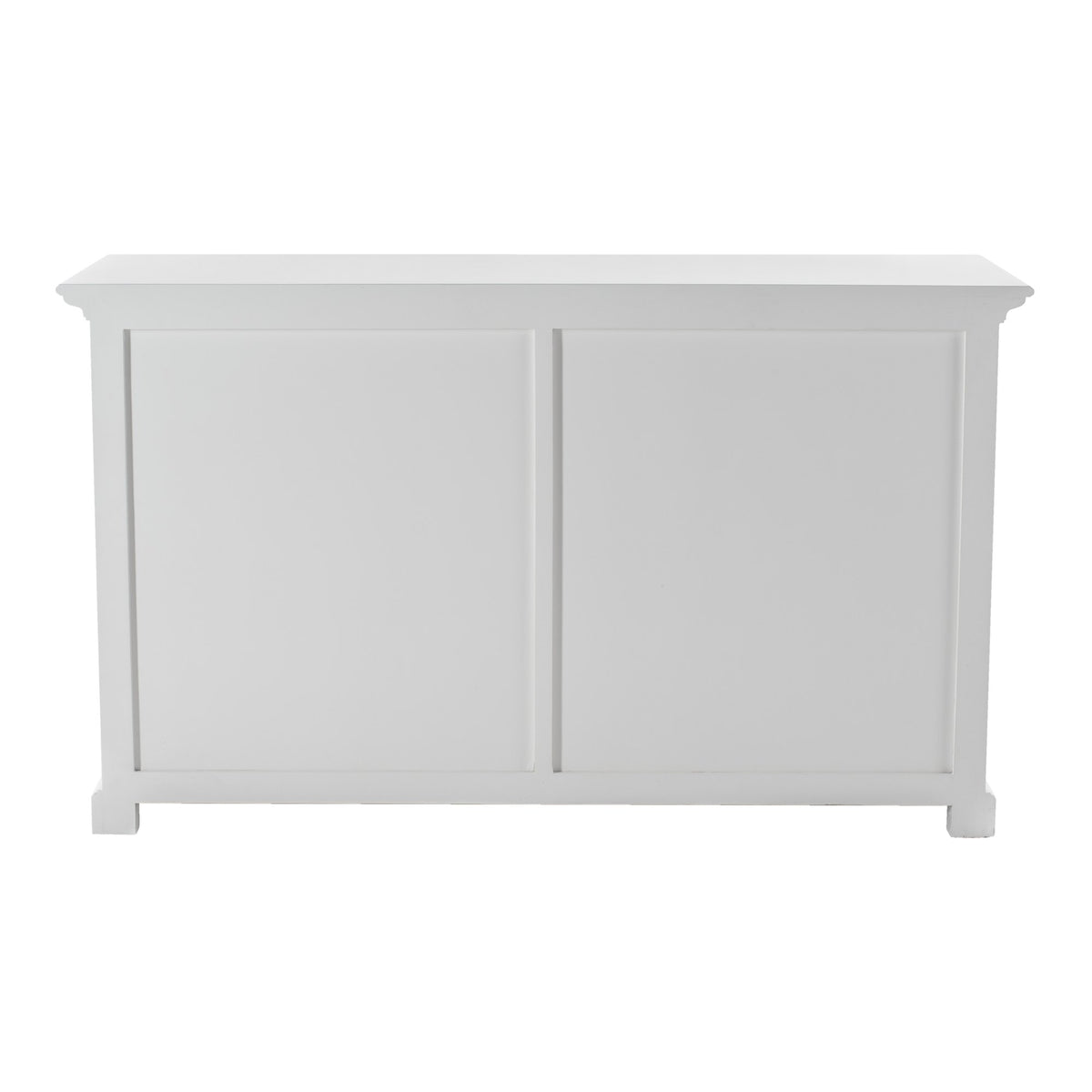 NovaSolo Halifax Classic Buffet with Glass Doors, Classic White – view 7