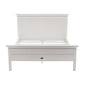 NovaSolo Halifax King Size Bed, Classic White