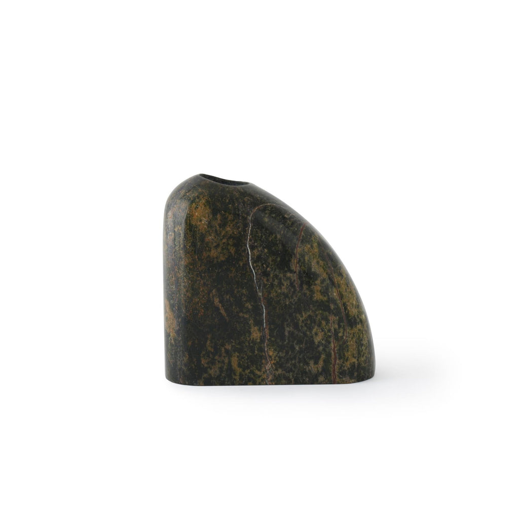 BOULDER Vase in Forest Green Marble — Tom Dixon