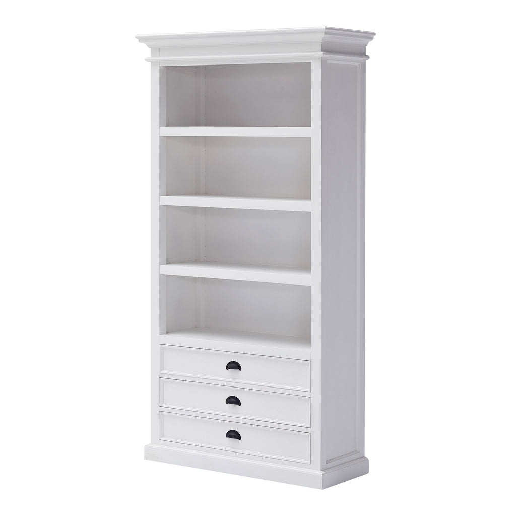 NovaSolo Halifax Bookcase, Classic White – view 2