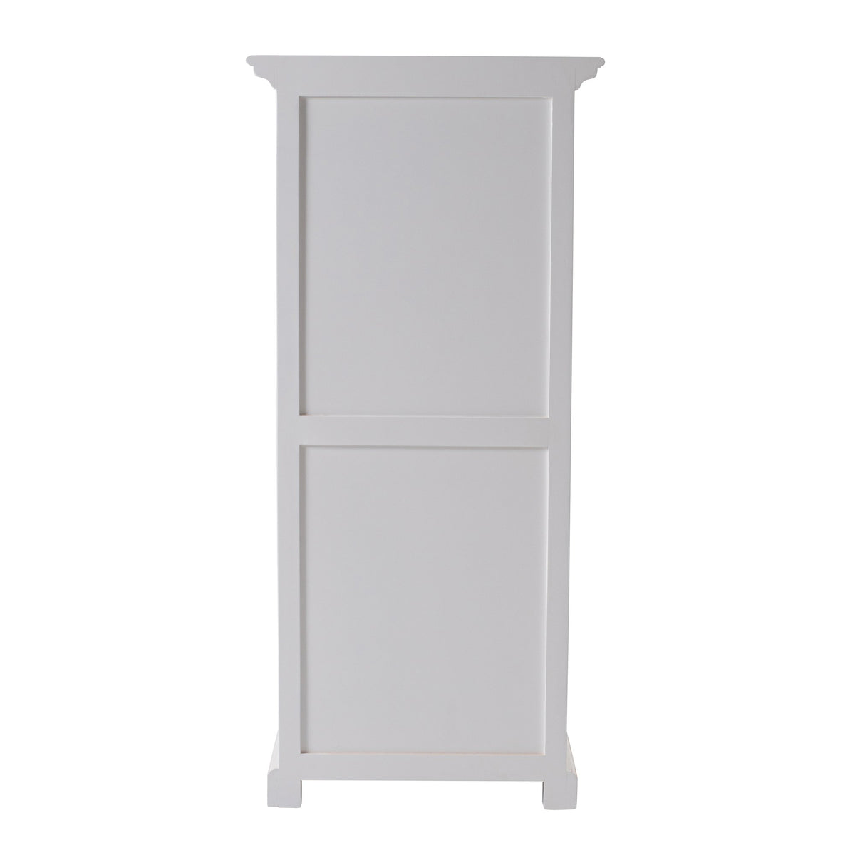 NovaSolo Halifax Storage Unit with Basket Set Storage Cabinet, Classic White – view 4