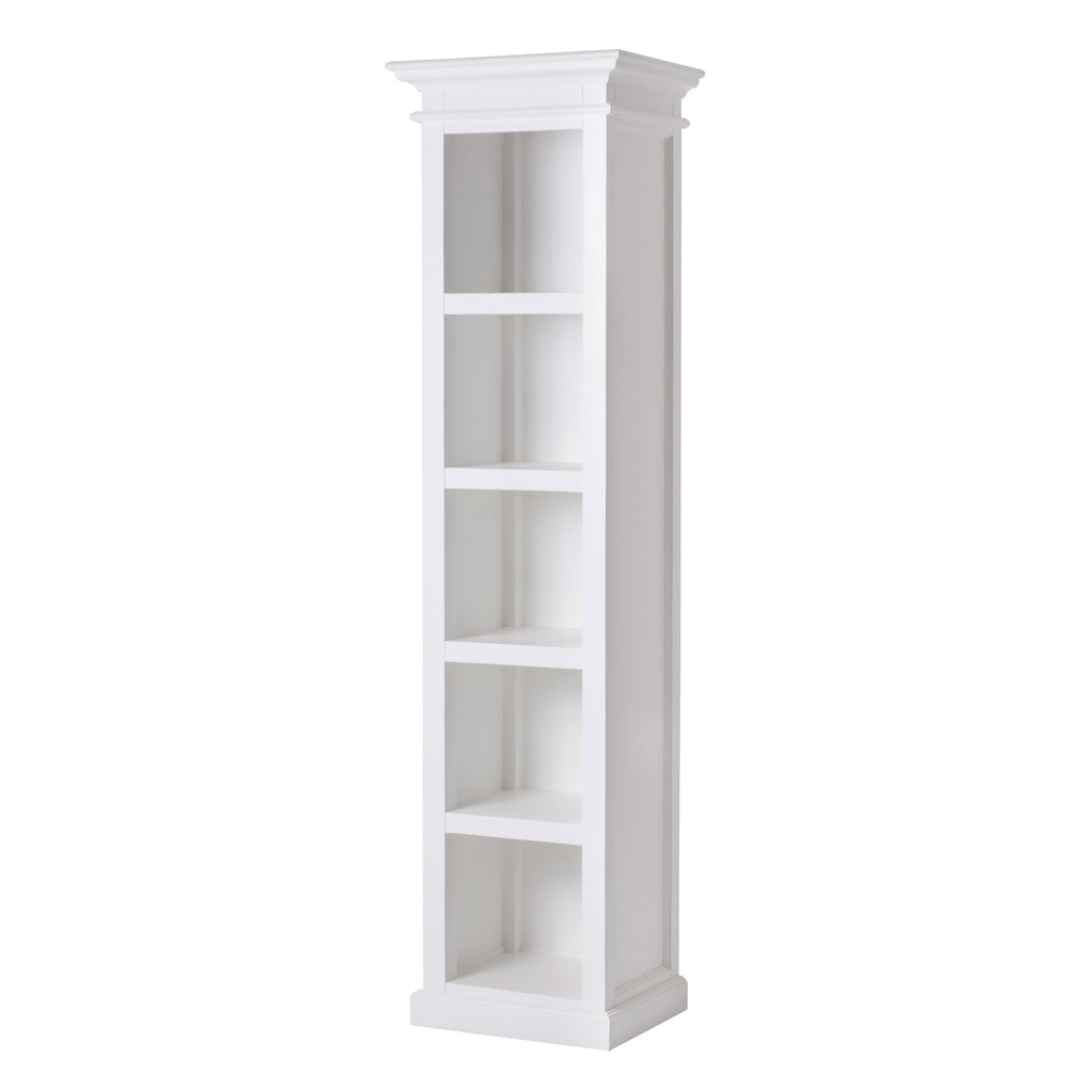 NovaSolo Halifax Bookshelf Bookcase, Classic White – view 2