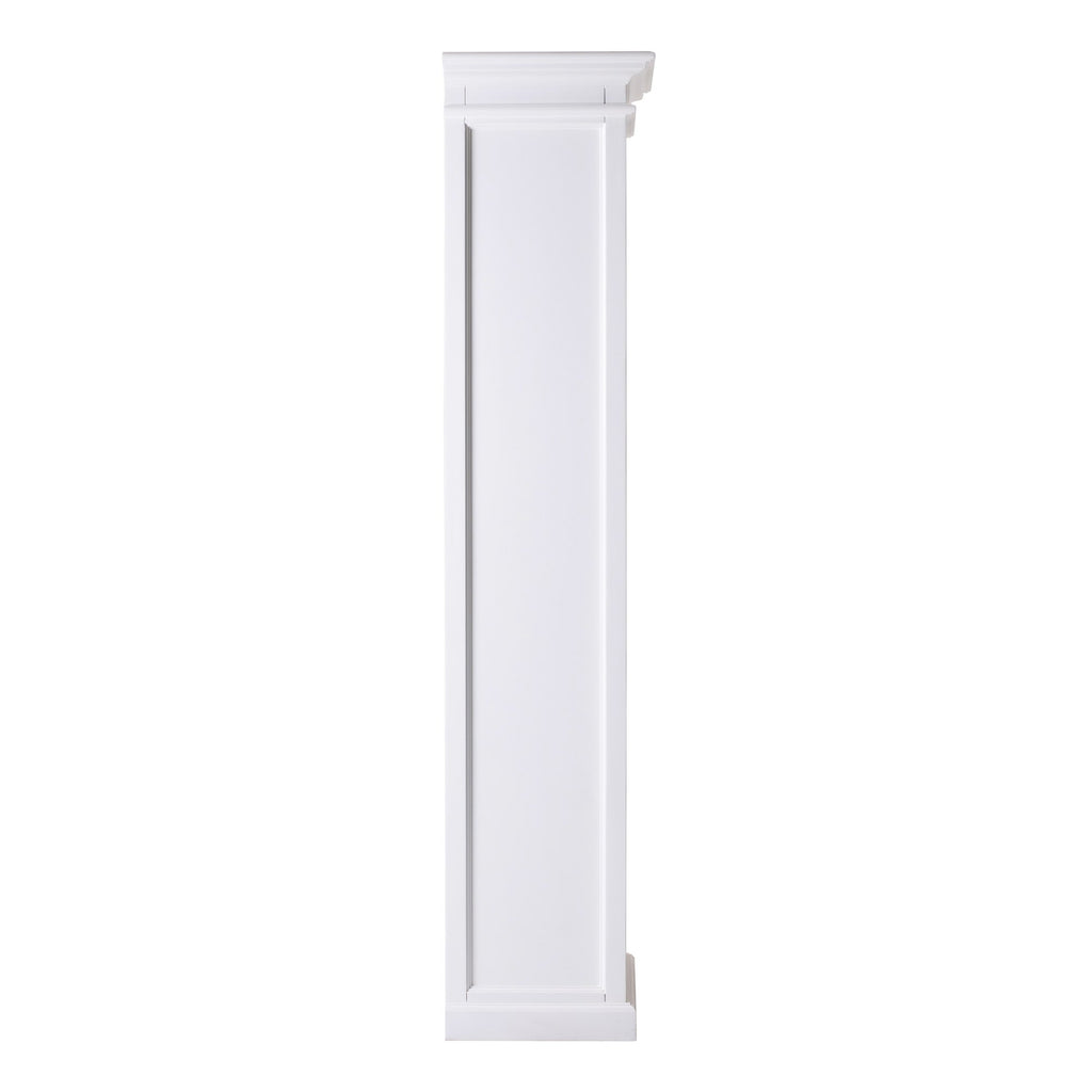 NovaSolo Halifax Bookshelf Bookcase, Classic White – view 4