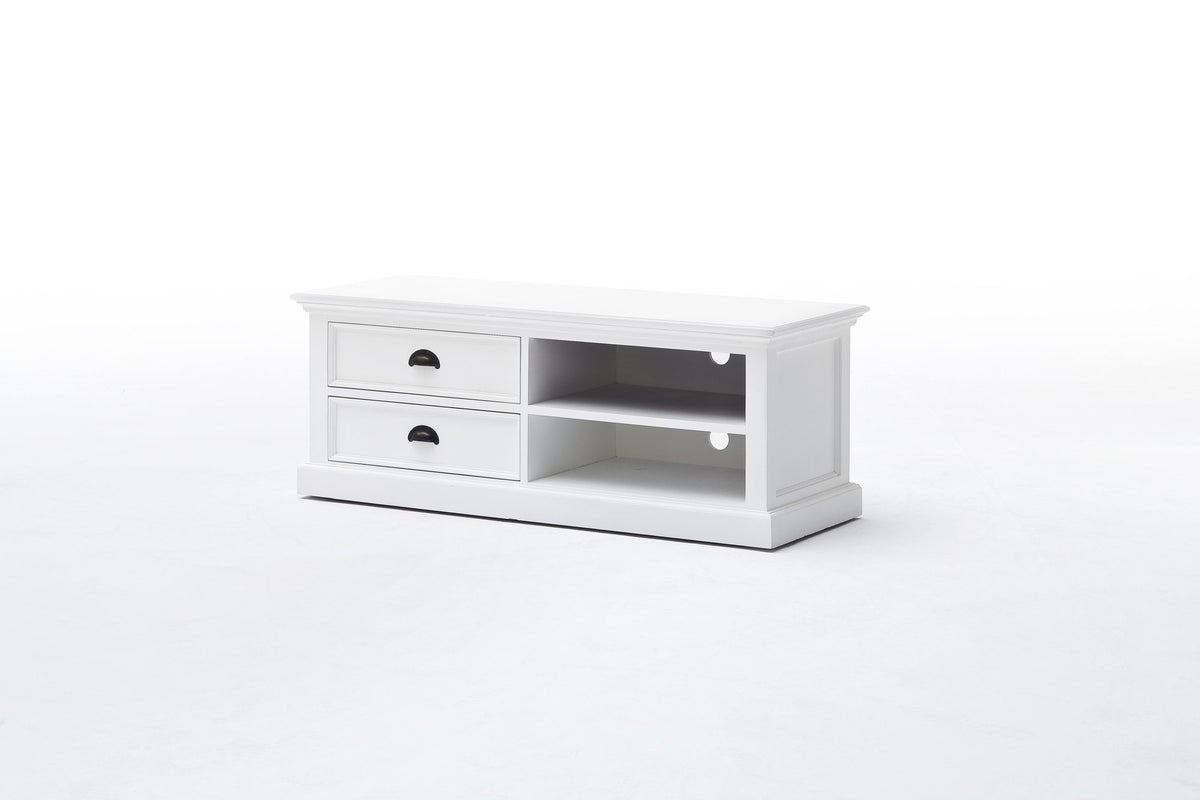 NovaSolo Halifax Medium ETU TV Stand, Classic White – view 10