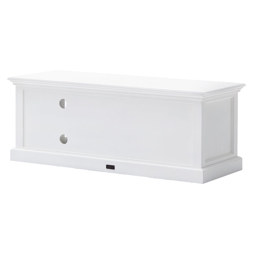 NovaSolo Halifax Medium ETU TV Stand, Classic White – view 4