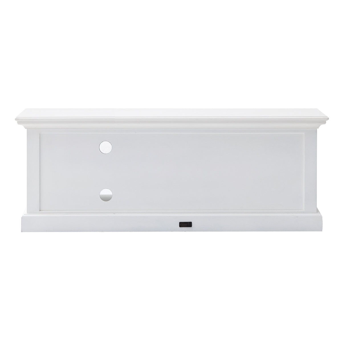 NovaSolo Halifax Medium ETU TV Stand, Classic White – view 5