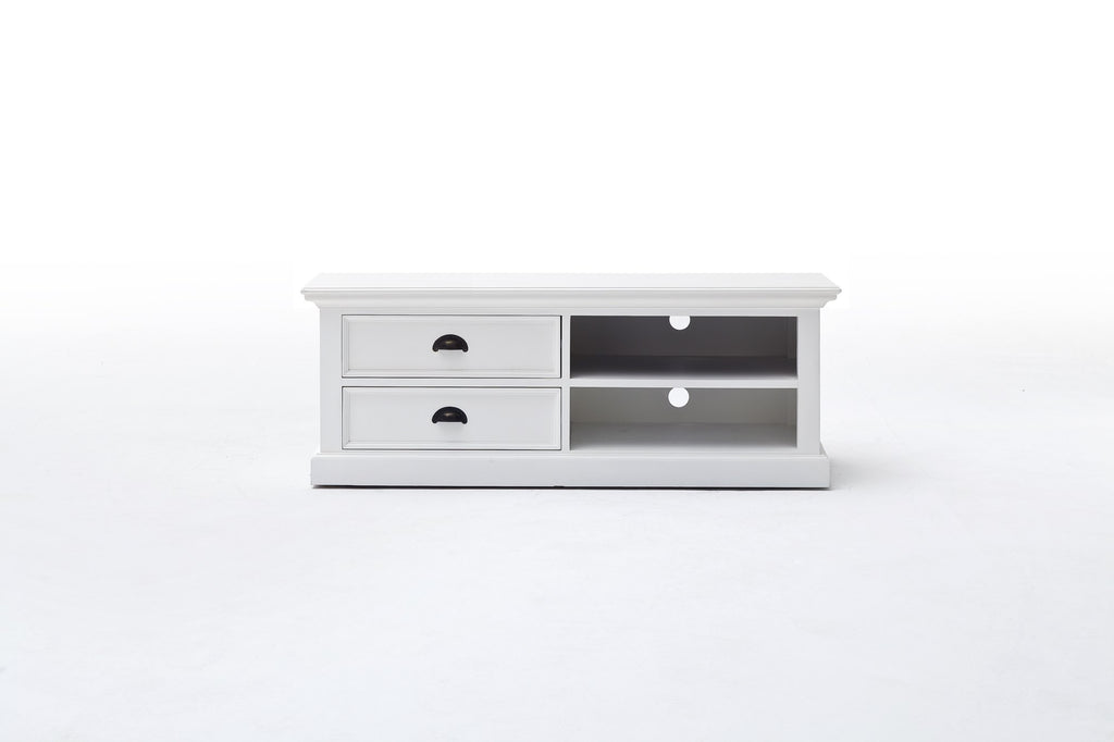 NovaSolo Halifax Medium ETU TV Stand, Classic White – view 9