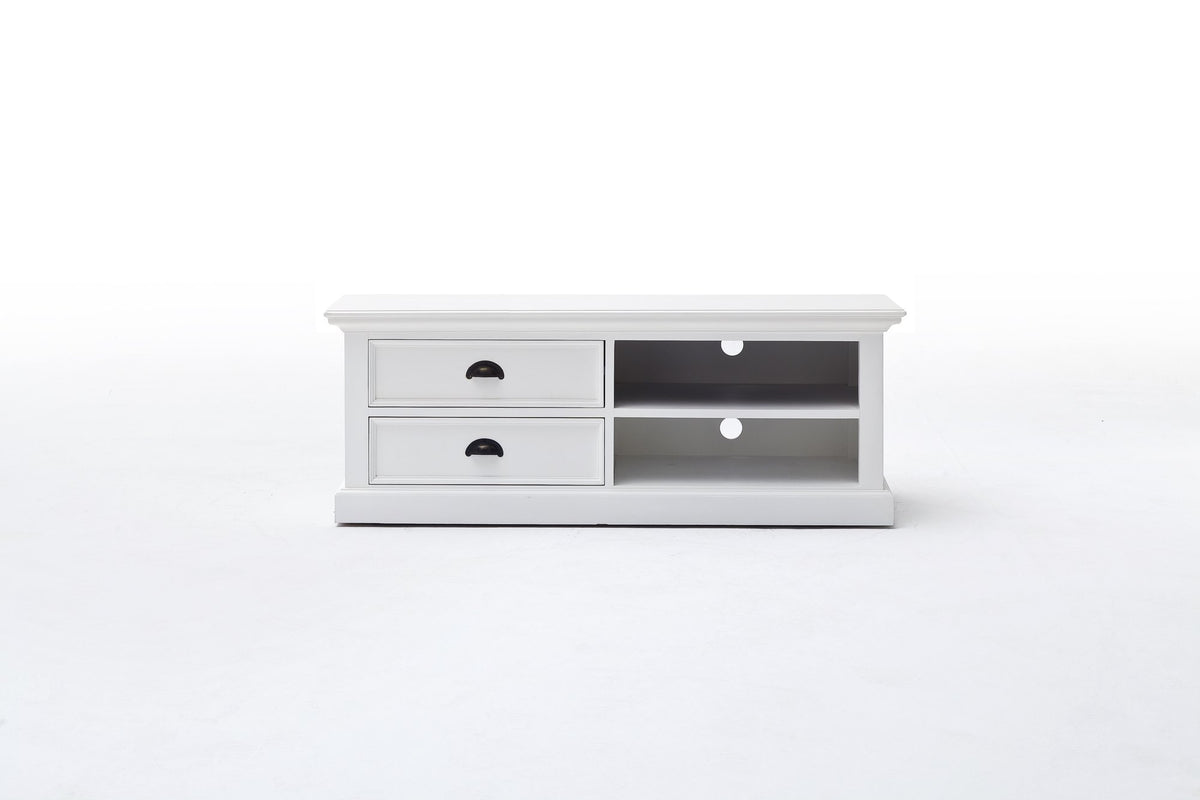 NovaSolo Halifax Medium ETU TV Stand, Classic White – view 9