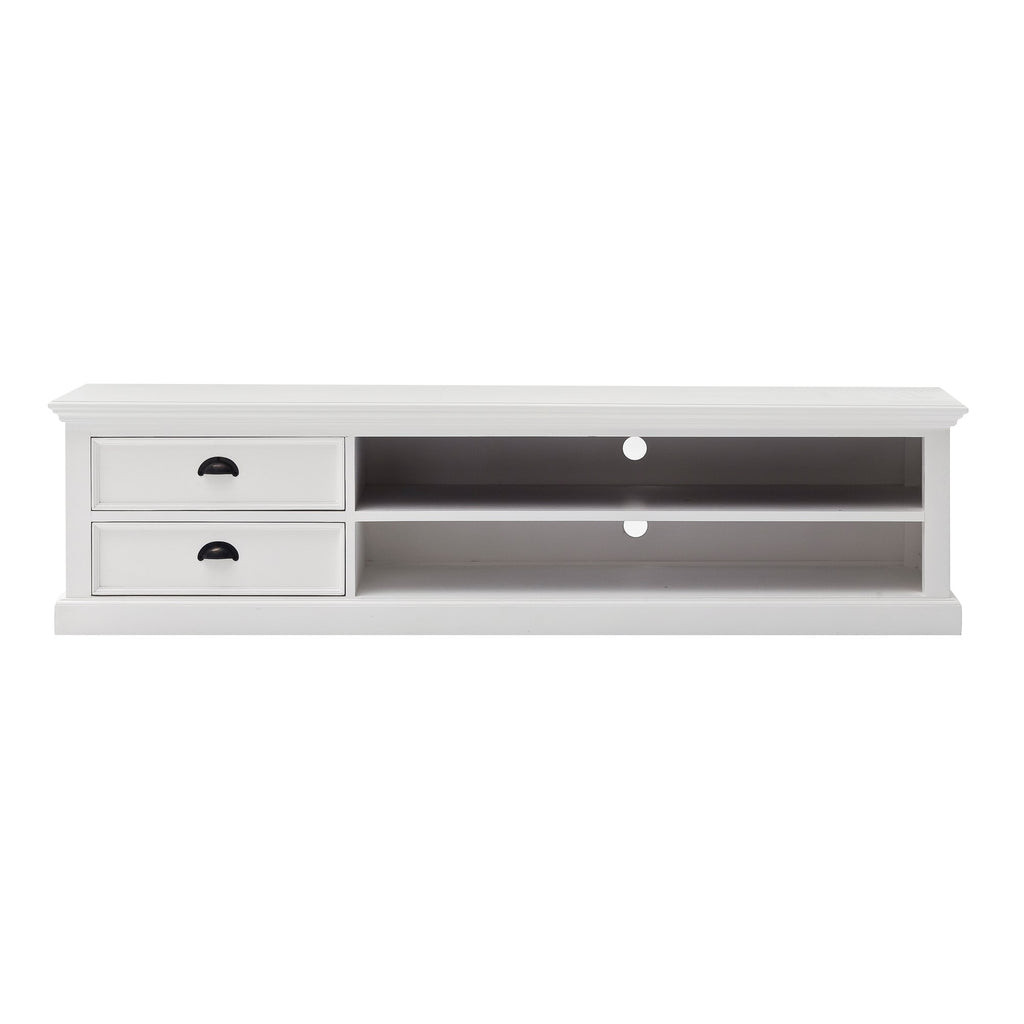 NovaSolo Halifax Large ETU TV Stand, Classic White