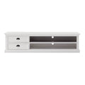 NovaSolo Halifax Large ETU TV Stand, Classic White