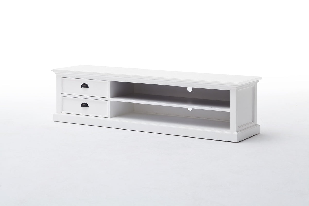 NovaSolo Halifax Large ETU TV Stand, Classic White – view 10