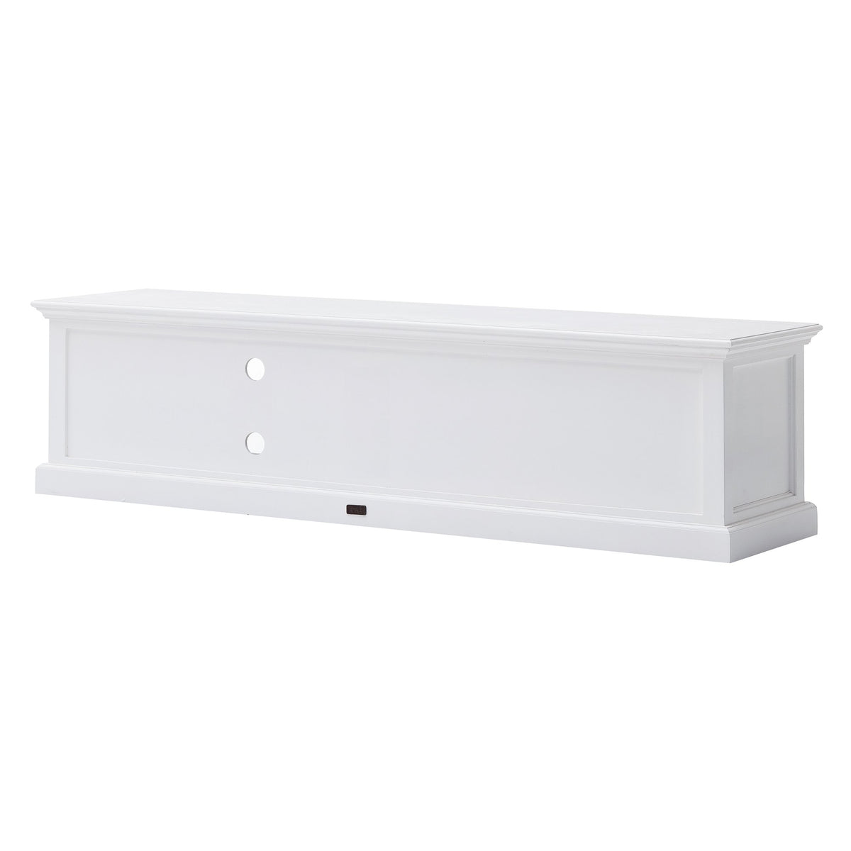 NovaSolo Halifax Large ETU TV Stand, Classic White – view 5