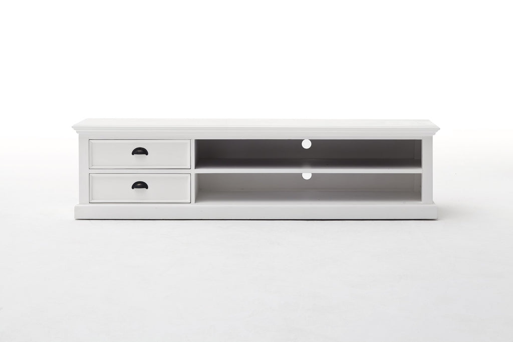 NovaSolo Halifax Large ETU TV Stand, Classic White – view 9