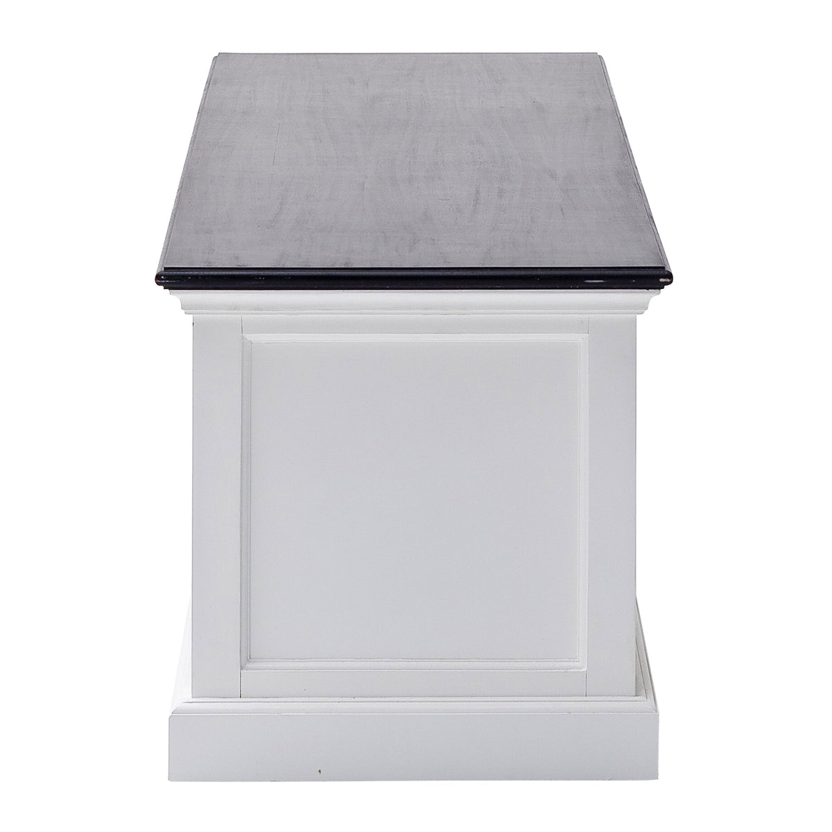 NovaSolo Halifax Contrast Large ETU TV Stand, Classic White & Black – view 4