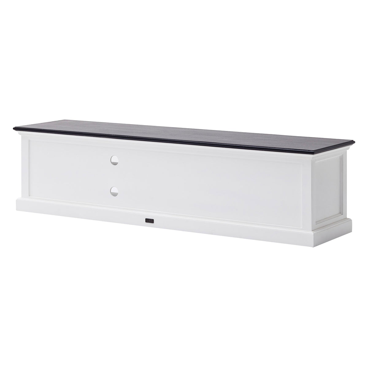 NovaSolo Halifax Contrast Large ETU TV Stand, Classic White & Black – view 5
