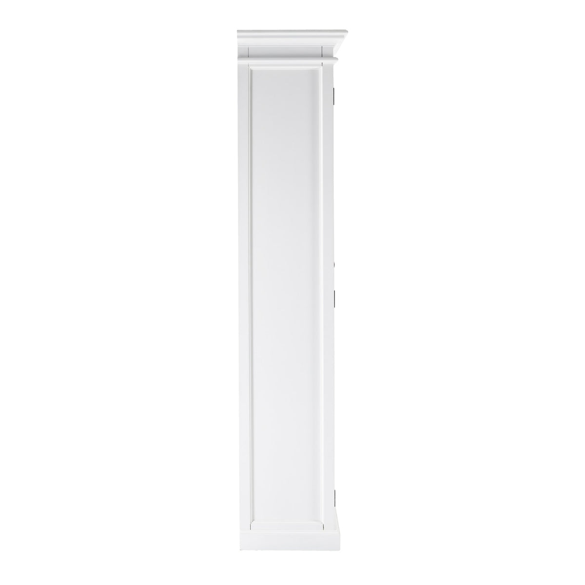 NovaSolo Halifax Double Vitrine Display Cabinet, Classic White – view 4