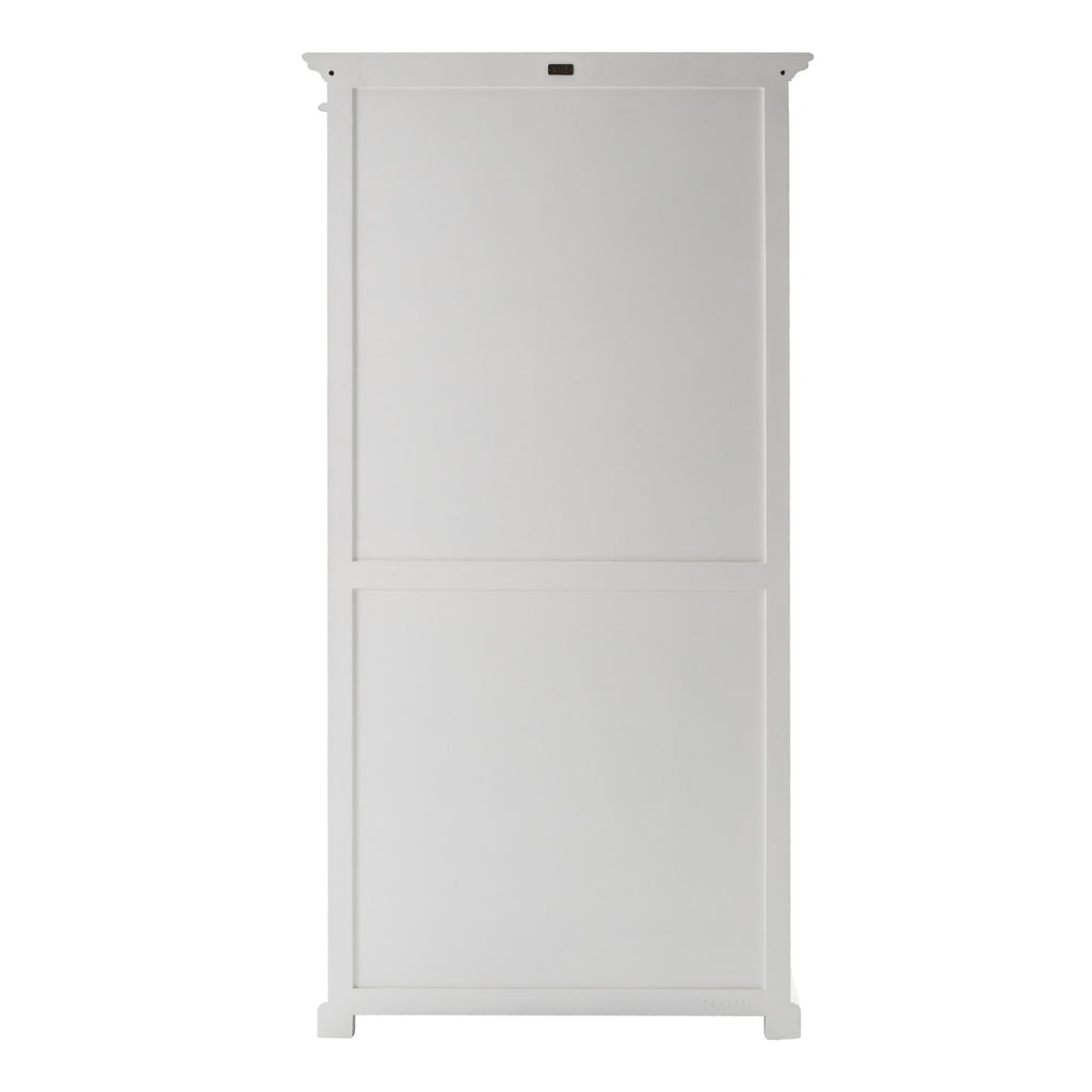 NovaSolo Halifax Double Vitrine Display Cabinet, Classic White – view 5