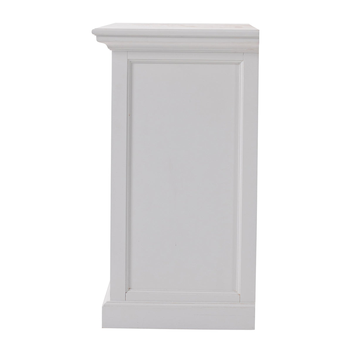 NovaSolo Halifax Bedside Drawer Unit Side Table, Classic White – view 4