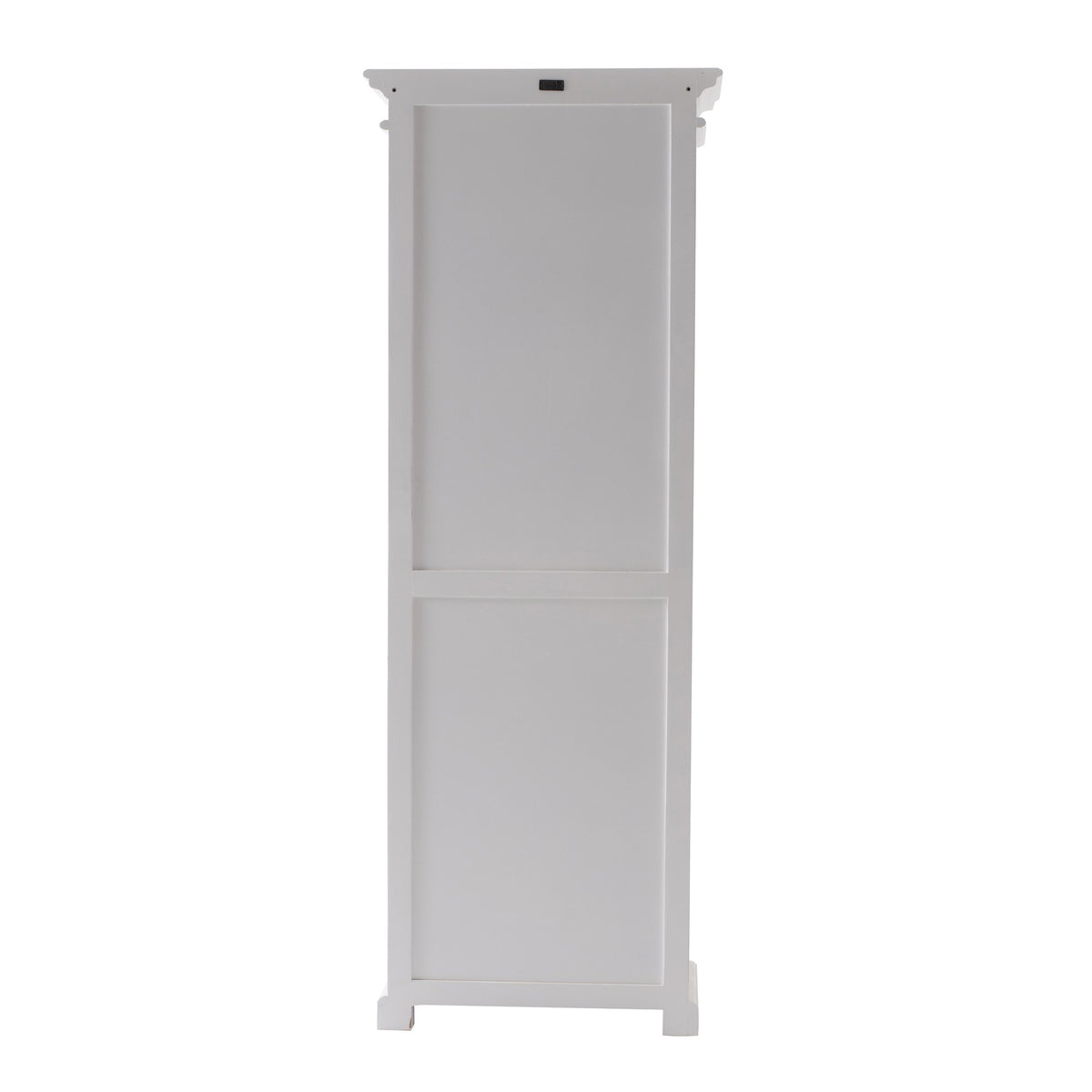 NovaSolo Halifax Single Vitrine Display Cabinet, Classic White – view 5