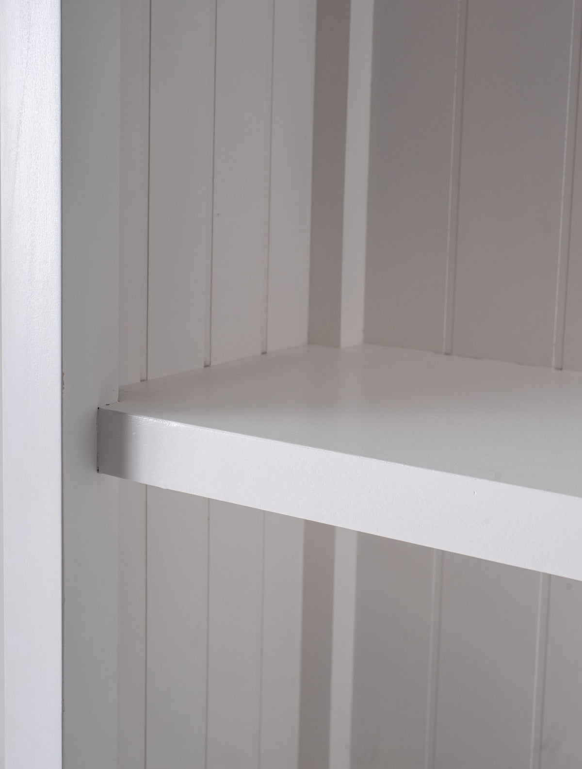 NovaSolo Halifax Single Vitrine Display Cabinet, Classic White – view 6