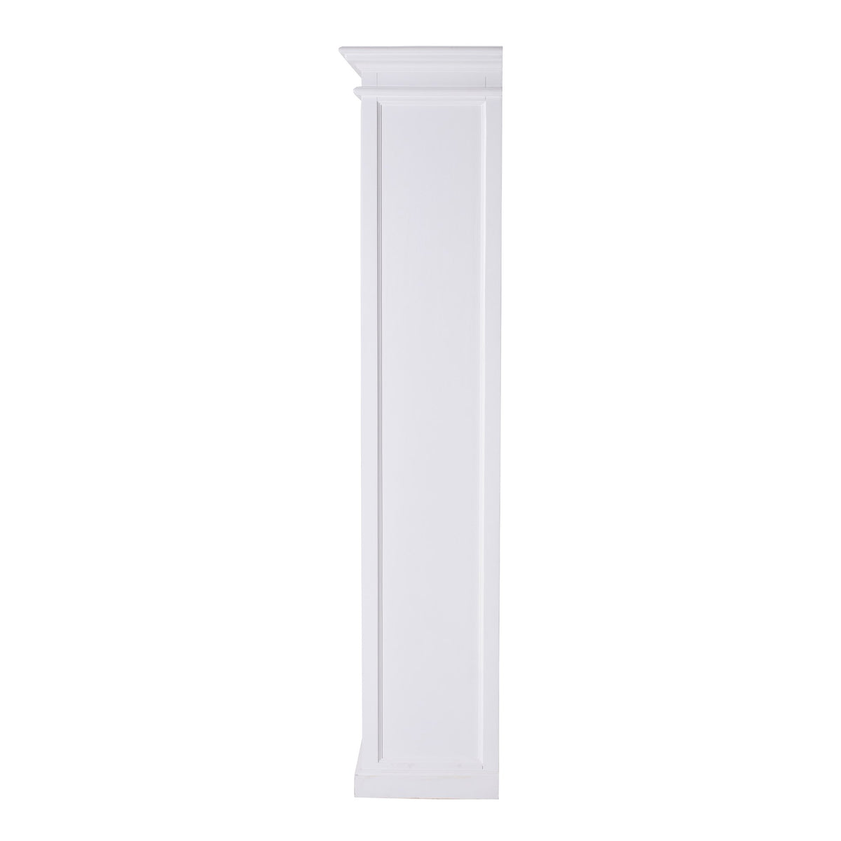 NovaSolo Halifax Bookcase with 1 Drawer, Classic White – view 4