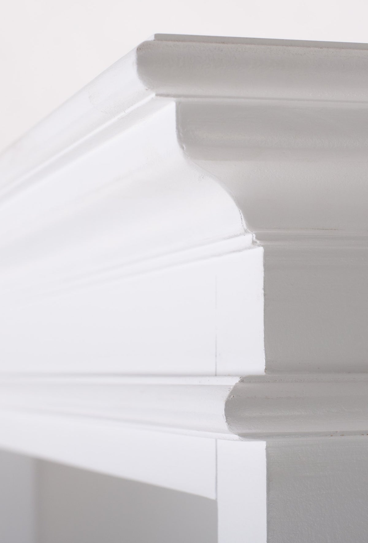 NovaSolo Halifax Bookcase with 1 Drawer, Classic White – view 8