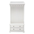 NovaSolo Provence Hall Tree, Classic White