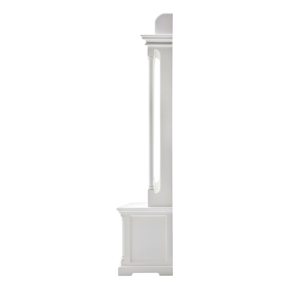NovaSolo Provence Hall Tree, Classic White – view 3