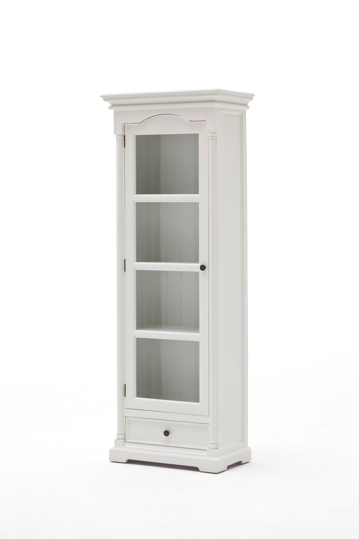 NovaSolo Provence Glass Cabinet Display Cabinet, Classic White – view 8