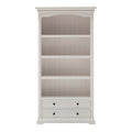 NovaSolo Provence Bookcase, Classic White