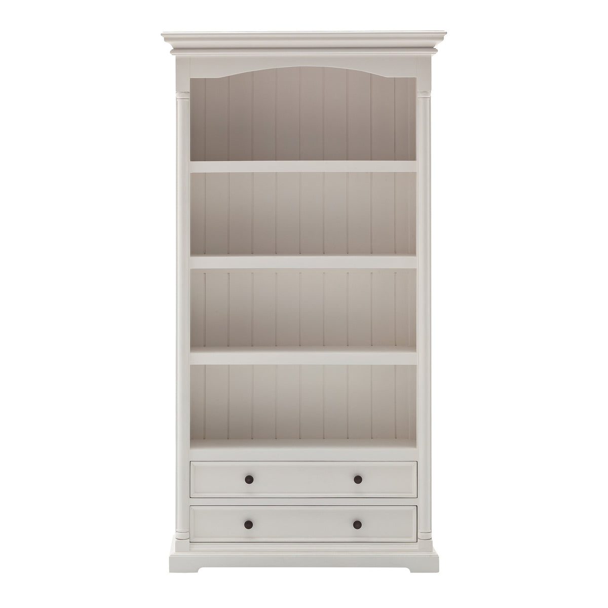 NovaSolo Provence Bookcase, Classic White