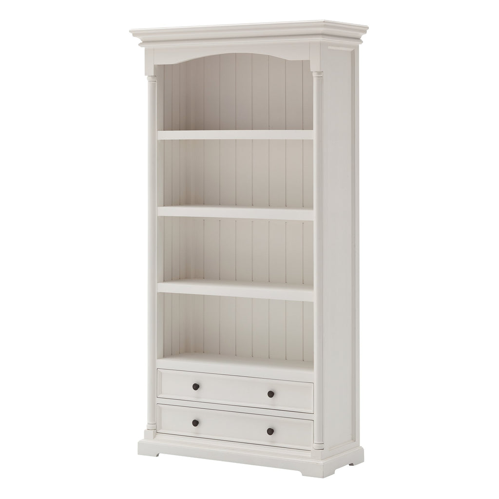 NovaSolo Provence Bookcase, Classic White – view 2