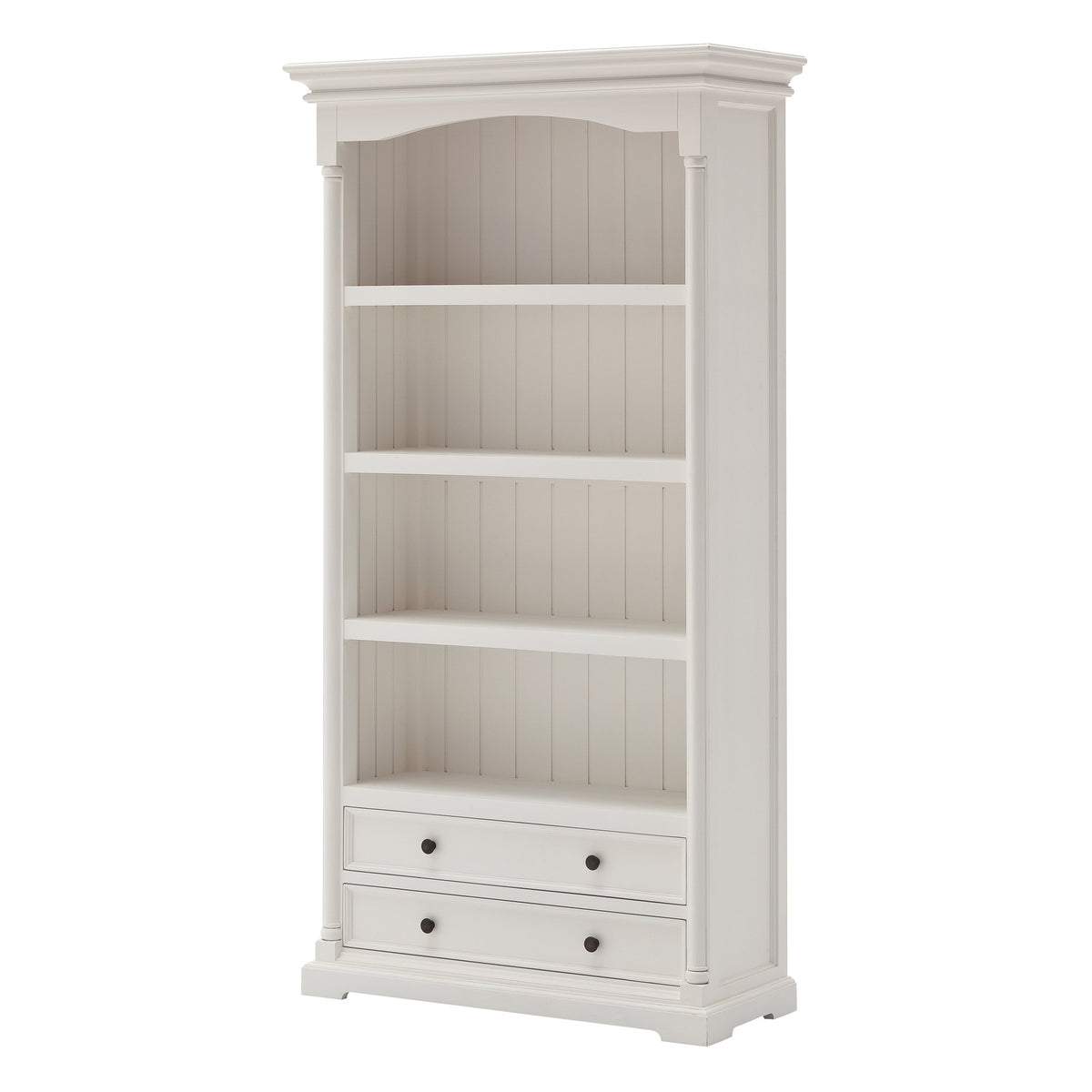 NovaSolo Provence Bookcase, Classic White – view 2