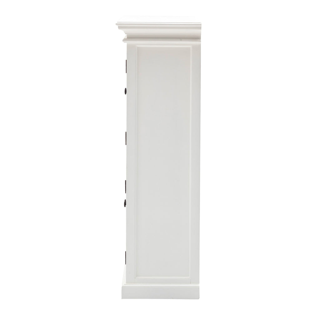 NovaSolo Halifax 2 Level Pantry Display Cabinet, Classic White – view 4