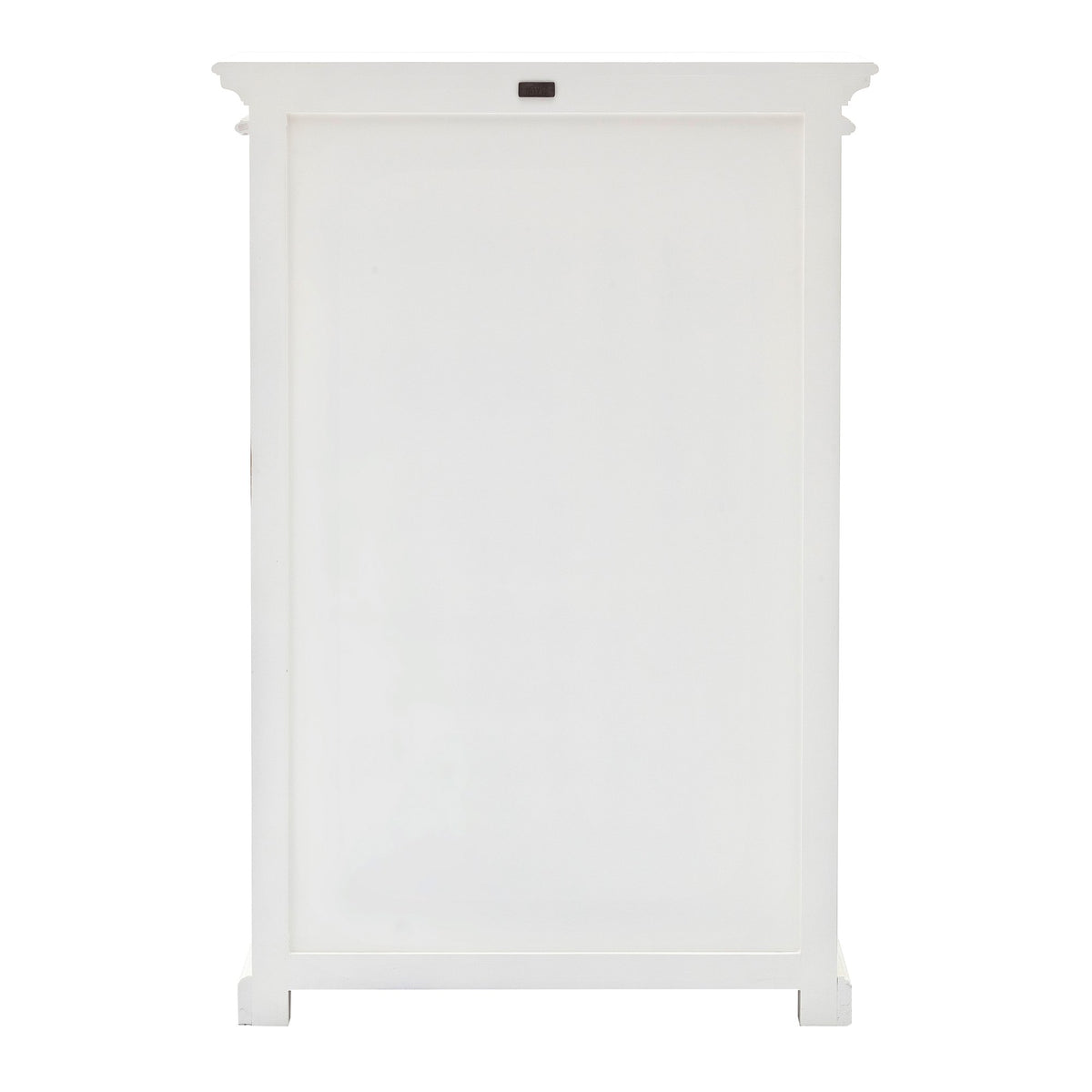NovaSolo Halifax 2 Level Pantry Display Cabinet, Classic White – view 5