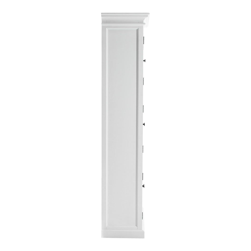 NovaSolo Halifax 3 Level Pantry Display Cabinet, Classic White – view 5