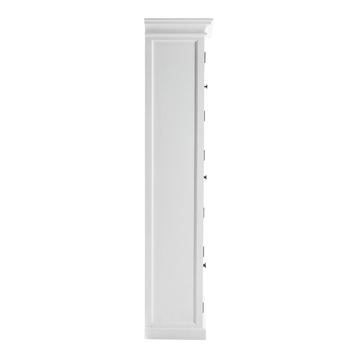 NovaSolo Halifax 3 Level Pantry Display Cabinet, Classic White – view 5