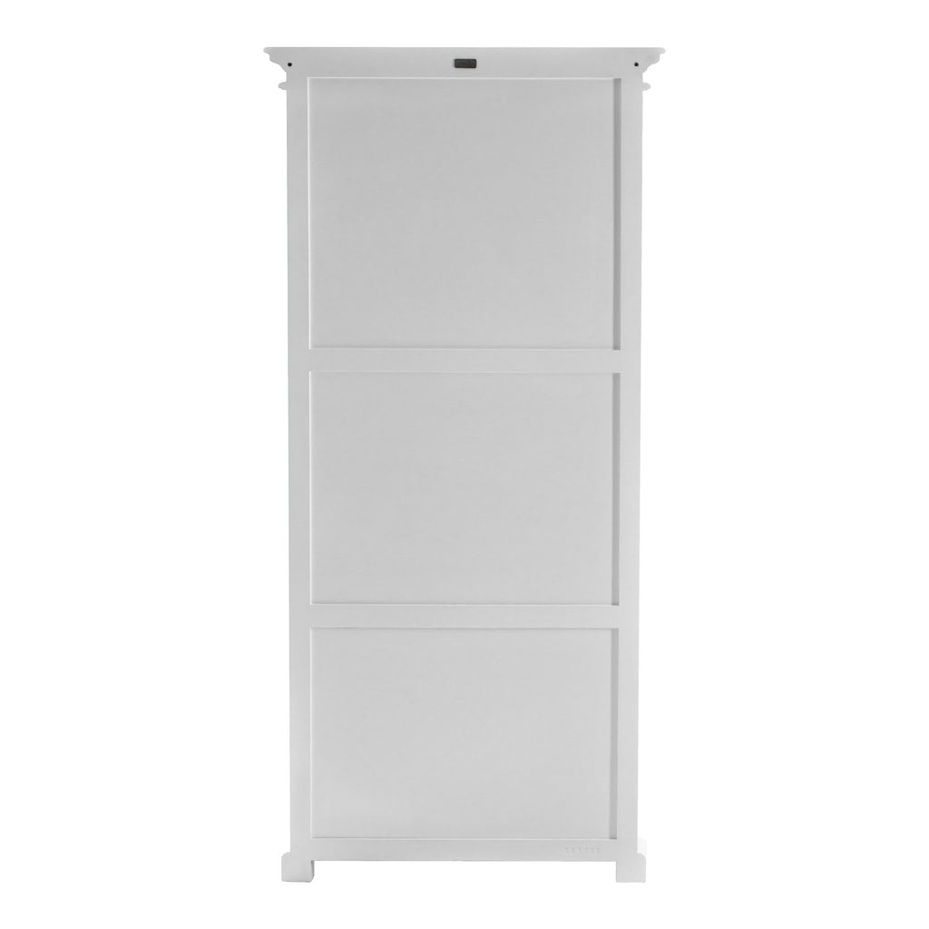 NovaSolo Halifax 3 Level Pantry Display Cabinet, Classic White – view 6