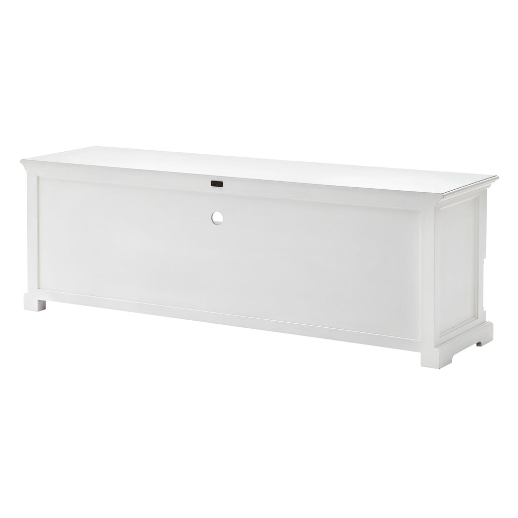 NovaSolo Provence Media Console TV Stand, Classic White – view 4