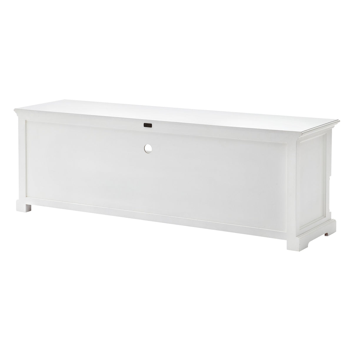 NovaSolo Provence Media Console TV Stand, Classic White – view 4