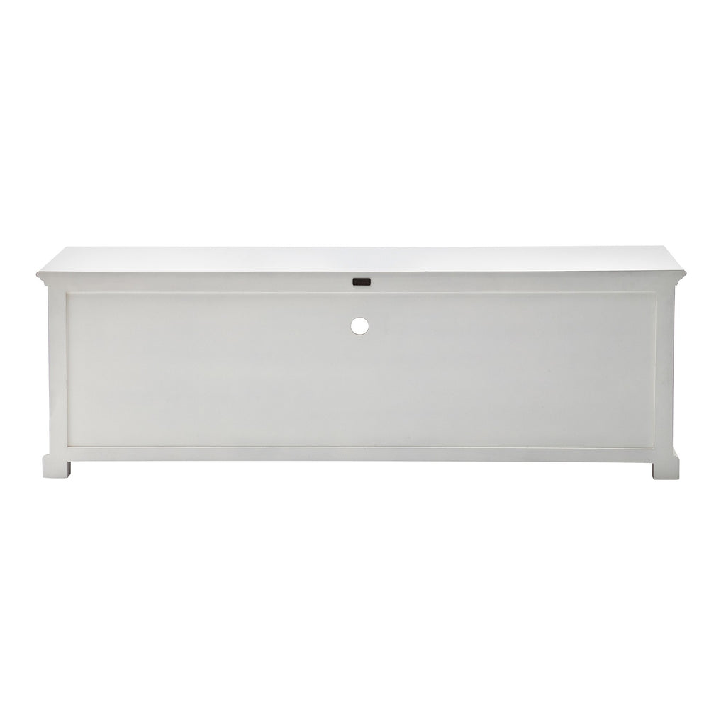 NovaSolo Provence Media Console TV Stand, Classic White – view 5