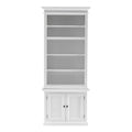 NovaSolo Halifax Single-Bay Hutch Unit, Classic White