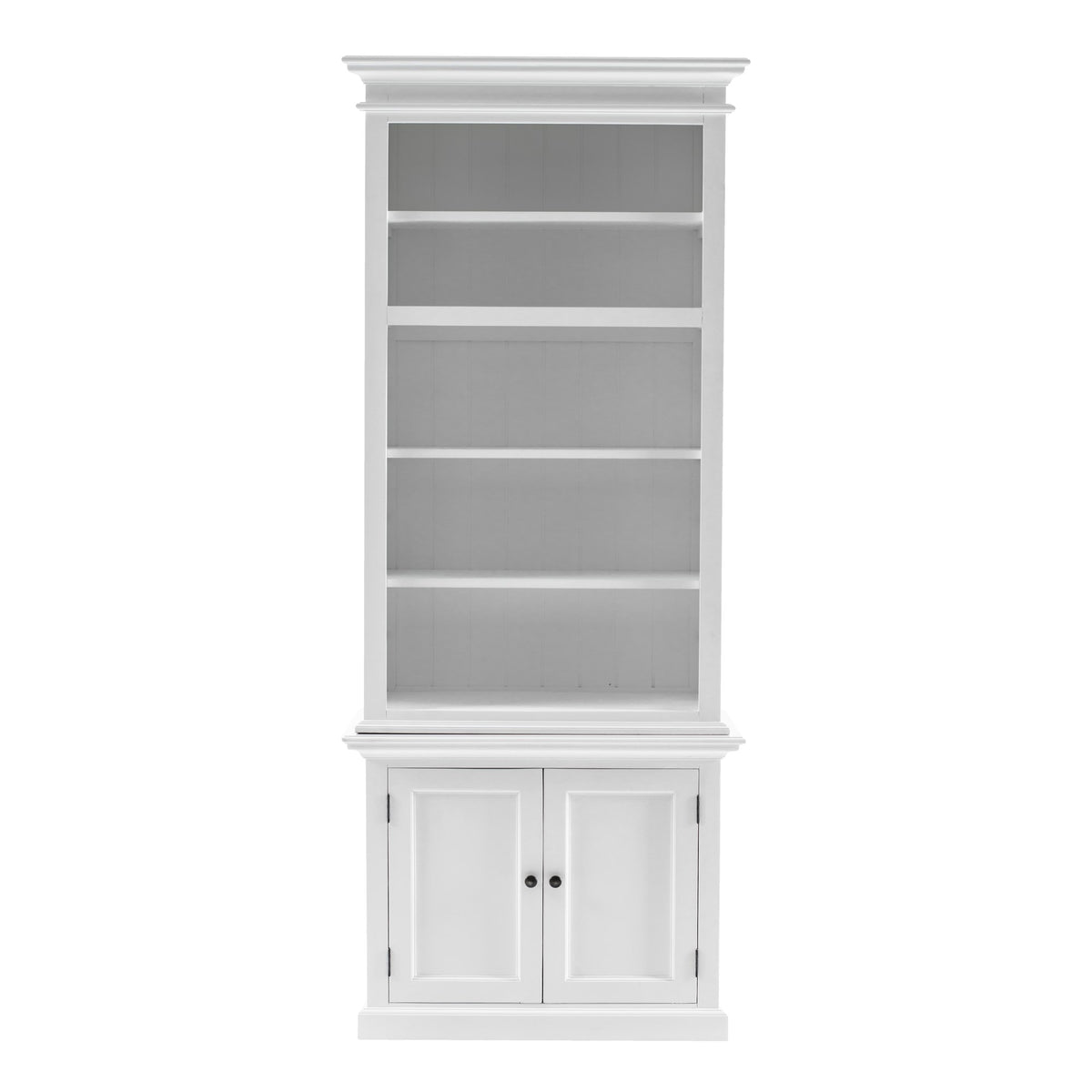NovaSolo Halifax Single-Bay Hutch Unit, Classic White