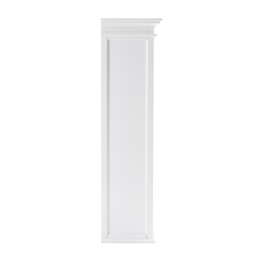 NovaSolo Halifax Single-Bay Hutch Unit, Classic White – view 8