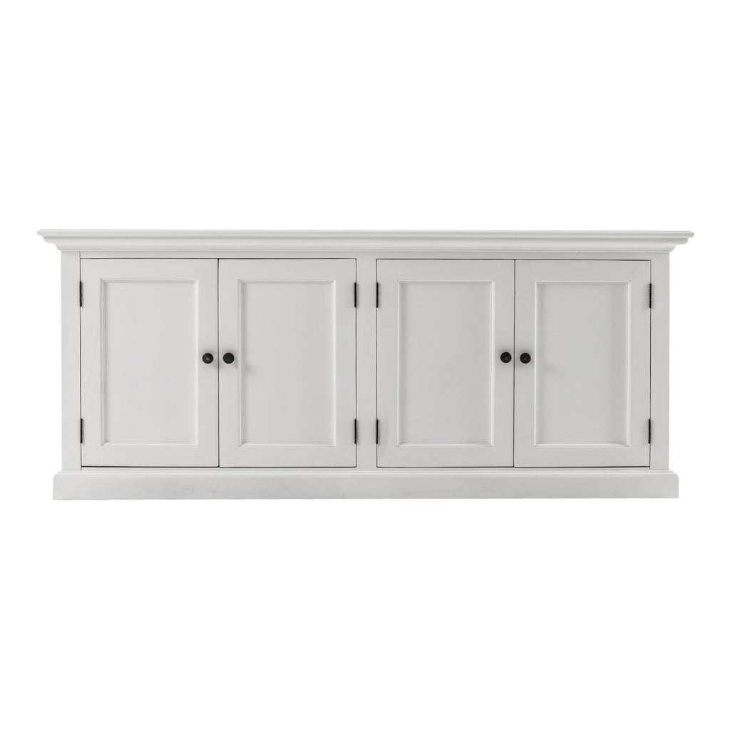 NovaSolo Halifax Double-Bay Hutch Unit, Classic White – view 10