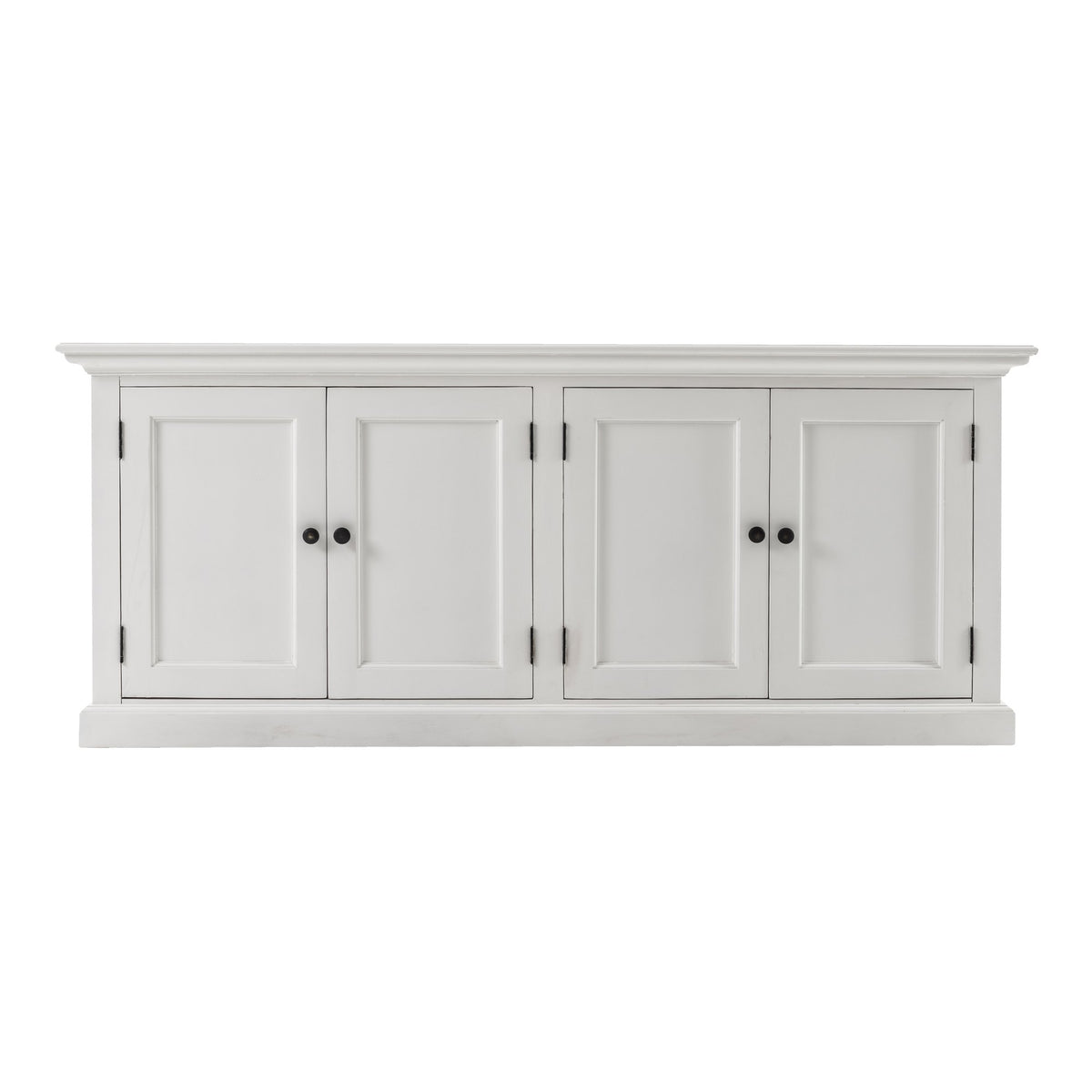 NovaSolo Halifax Double-Bay Hutch Unit, Classic White – view 10