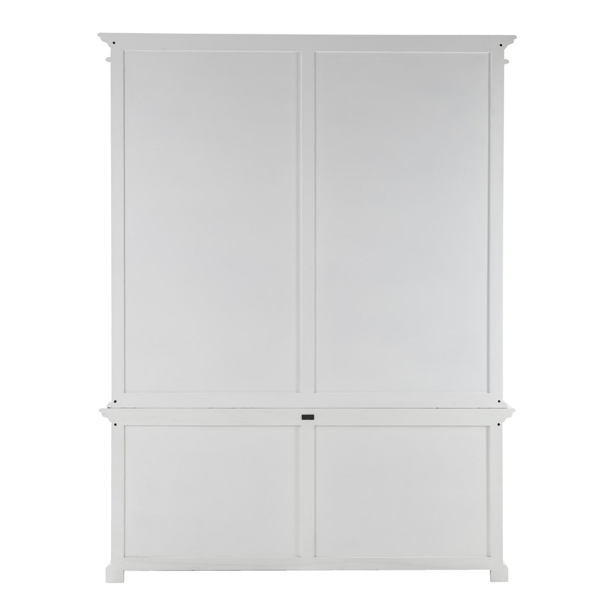 NovaSolo Halifax Double-Bay Hutch Unit, Classic White – view 5